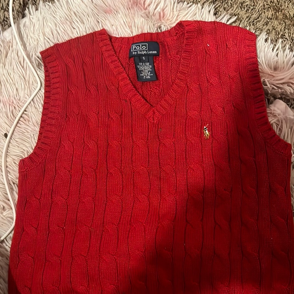 RALPH LAUREN POLO SWEATER VEST